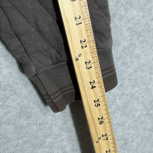 Wellen Sweatshirt Mens Medium Quilted Jersey Quarter Zip Pullover‎ Huckberry - Picture 16 of 16